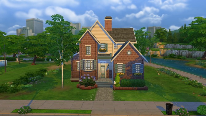 Sims 4 Sherries Suburban house by Ruth Kay at Simply Ruthless