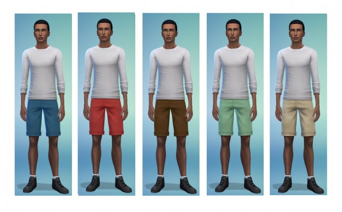 Sims 4 Pants, briefs, and shorts for males at Simsnacks