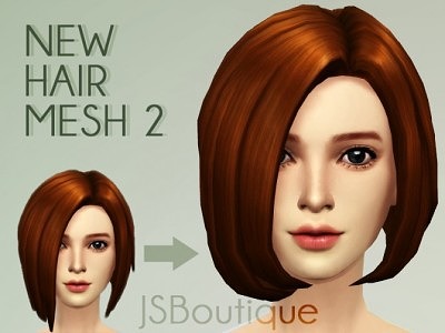New Hair mesh 02 at JSBoutique