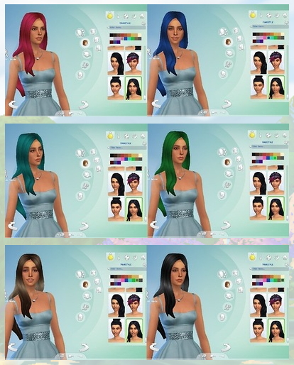 Sims 4 Steffys hair retexture at Simply Simming
