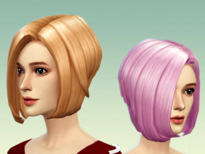 Sims 4 New Hair mesh 02 at JSBoutique