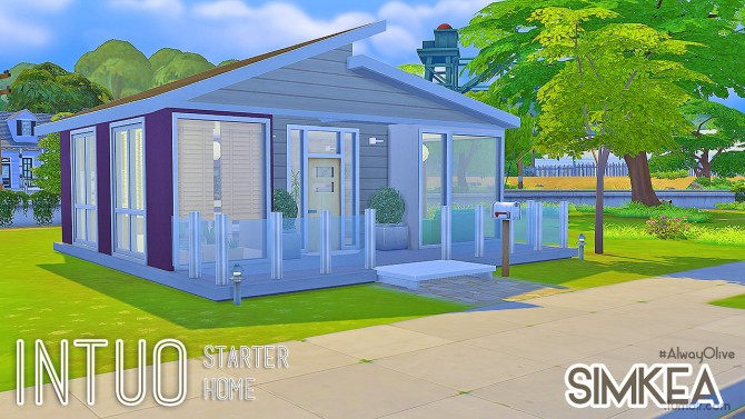 Sims 4 Intuo Starter Home at Simkea