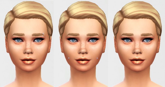 Sims 4 6 Different Piercings at Puresims