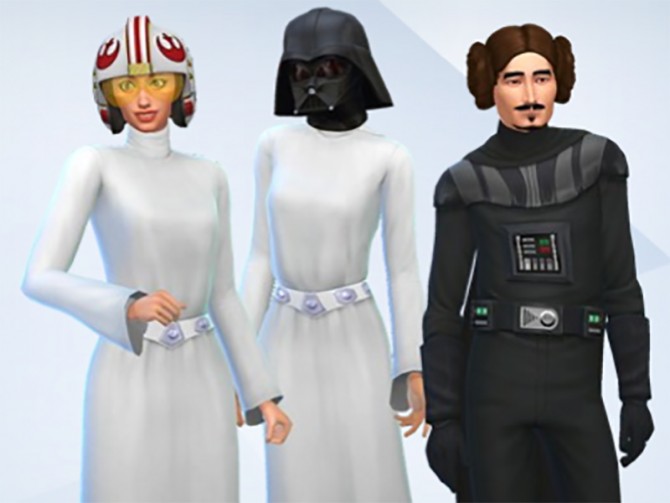Sims 4 Versatile Star Wars Hats by Snaitf at Mod The Sims