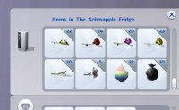 Fridge Stores All Kinds of Harvests by egureh at Mod The Sims