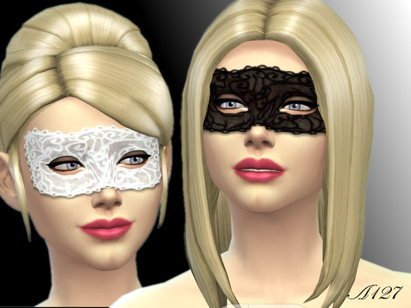 Sims 4 Lace Mask by altea127 at TSR