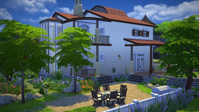 Sims 4 Anmi house at Fezet’s Corporation