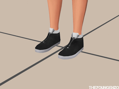 Sims 4 HIGH CUT SHOES v4 at The Young Enzo