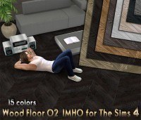Wood Floor 02 at IMHO Sims 4