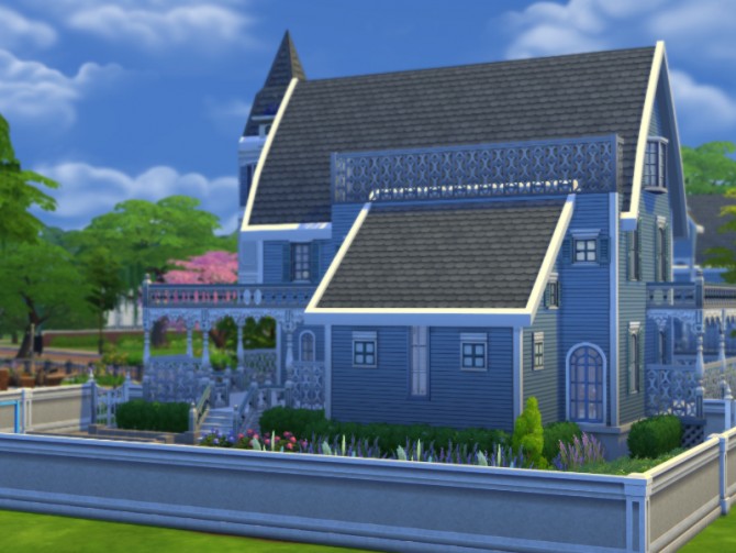 Sims 4 Sheffield Manor by Christine at CC4Sims