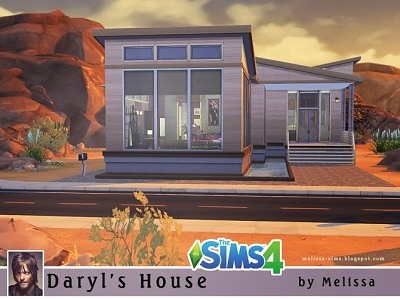 Daryl’s House at Melissa Sims4