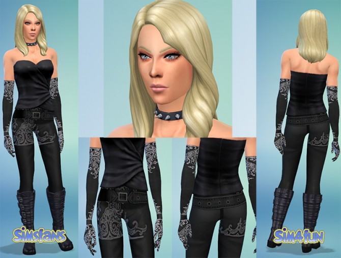 Sims 4 TRISH FROM DEVIL MAY CRY by Sim4fun at Sims Fans
