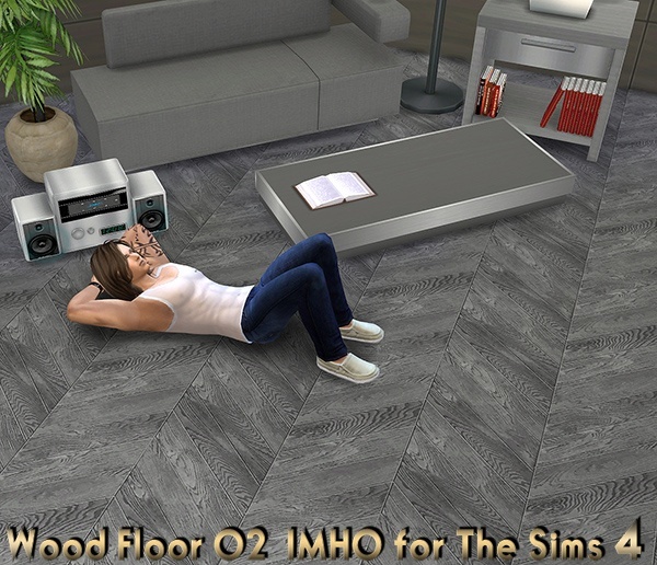 Sims 4 Wood Floor 02 at IMHO Sims 4