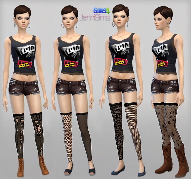 Sims 4 Stockings Vol1 at Jenni Sims