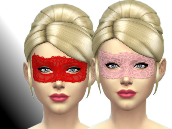 Sims 4 Lace Mask by altea127 at TSR