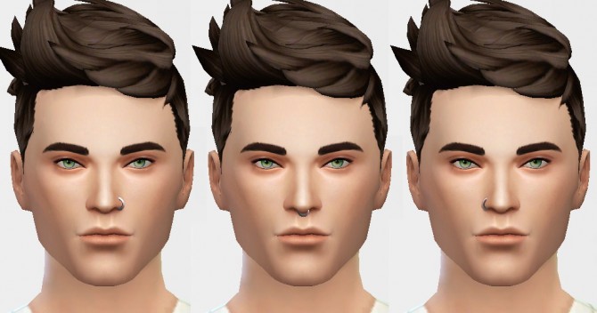 Sims 4 Hoop Piercings for males at Puresims