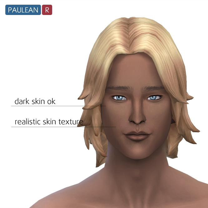 Sims 4 Face skin v1.2 at Paulean R