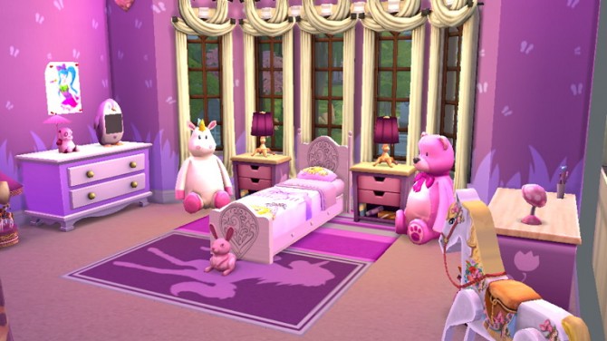 Little Princess Bedroom at Sanjana sims » Sims 4 Updates