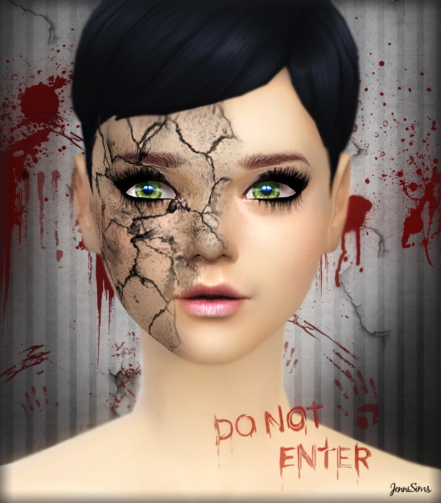 Halloween And Tears Makeup At Jenni Sims Sims 4 Updates