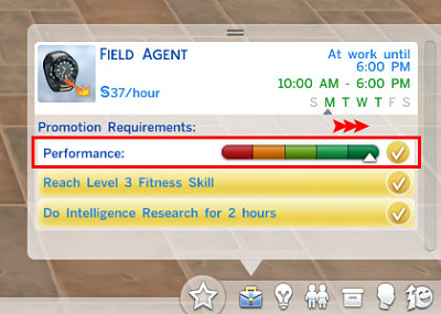 Work/Study Hard Gains More Performance by egureh at Mod The Sims