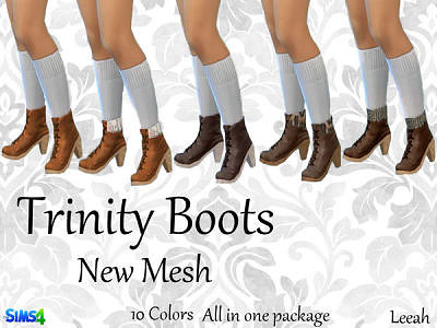 Trinity Boots by leeah at TSR