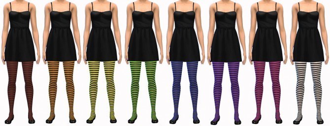 Sims 4 17 Stockings for Simblreen at ThatMalorieGirl