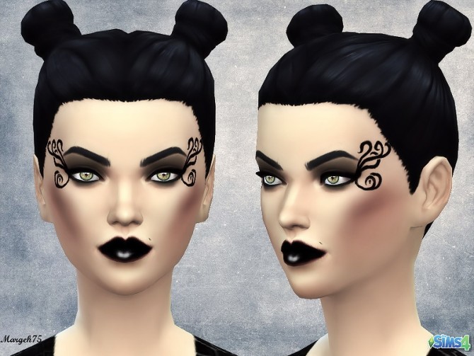 Sims 4 Darkside Makeup by Margie at Sims Addictions