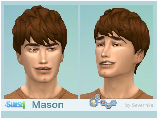 Sims 4 Mason Lengfort at Sims by Severinka