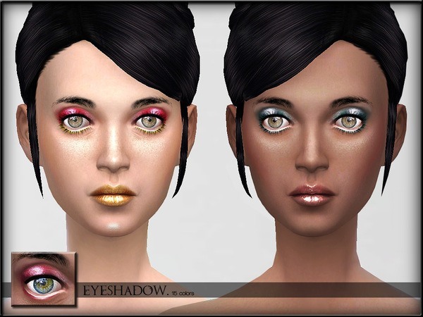 Sims 4 EyesShadow Set 2 by ShojoAngel at TSR