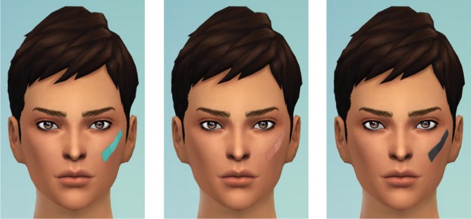 Sims 4 Face Band Aid at One Billion Pixels