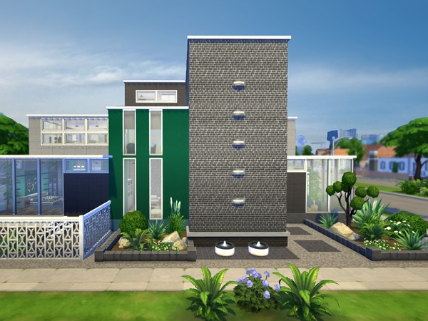 Sims 4 Emerald Isle house by chemy at TSR