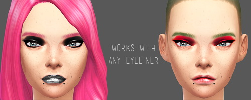 Sims 4 Intense eyeshadow at SqquareSims