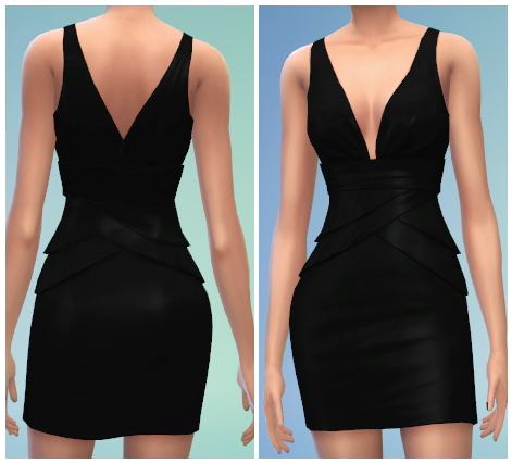 Sims 4 6 Formal Dress Recolors at The Simsperience