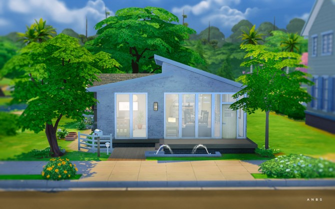 Sims 4 SIMPLE MODERN STARTER at Alachie & Brick Sims