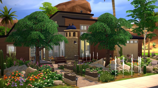 Sims 4 Bacchus house at Fezet’s Corporation