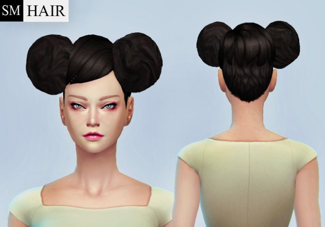 Sims 4 Kiroko Hair at Simaniacos