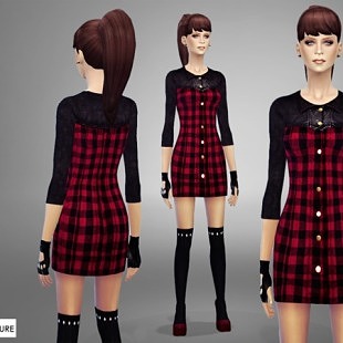 Knitted Girlie Sweater at Annett’s Sims 4 Welt » Sims 4 Updates