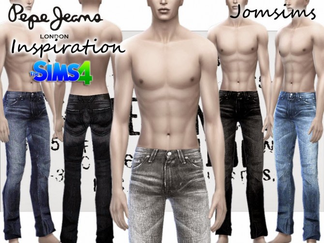Sims 4 Pepe jeans inspiration at Jomsims Creations