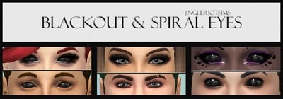 Blackout & Spiral Eyes at Jingleriot’s Sims