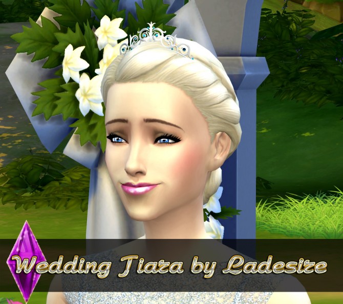 Sims 4 Wedding Tiara at Ladesire