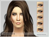 Eyebrow Style 01 by Serpentogue at TSR