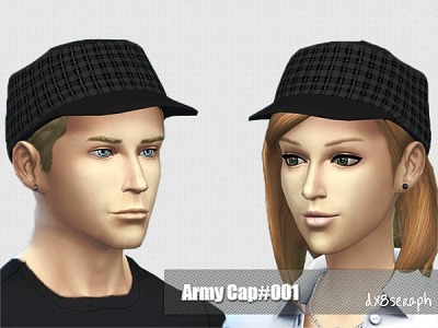 Army Cap #001 by dx8seraph at TSR