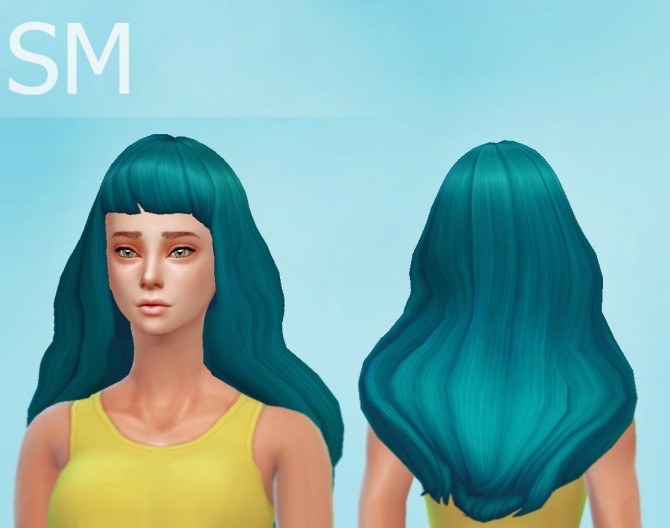 Sims 4 Bee Hair at Simaniacos
