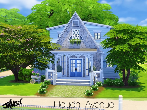 Sims 4 Haydn Avenue house by Jaws3 at TSR
