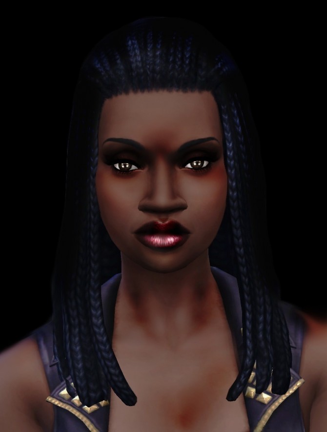 Sims 4 Danai Guira aka Michonne by InaMac69 at Simtech Sims4