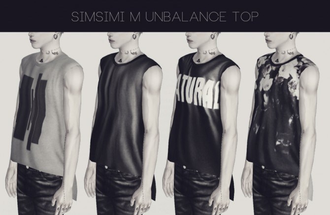 Sims 4 MEN’S FASHION COLLECTION 4 at Simsimi only mine