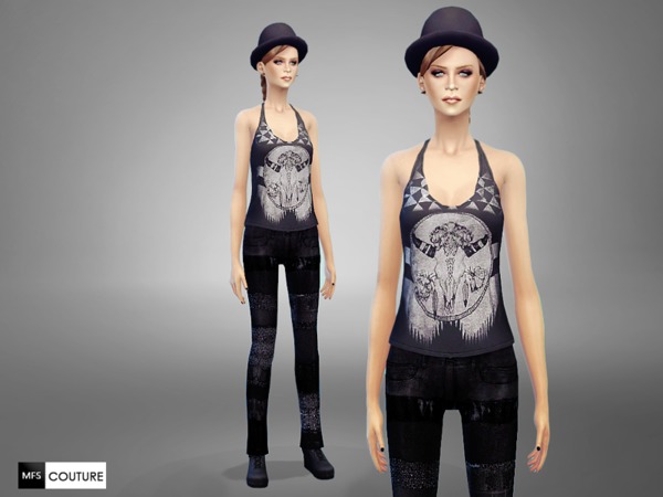 Sims 4 Urban Fashion Set by MissFortune at TSR