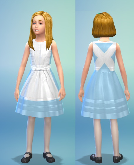 Sims 4 Alice in Wonderland Costume at Belle’s Simblr