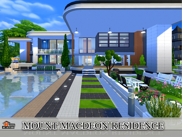 Sims 4 Mount Macdeon Residence by Autaki at TSR