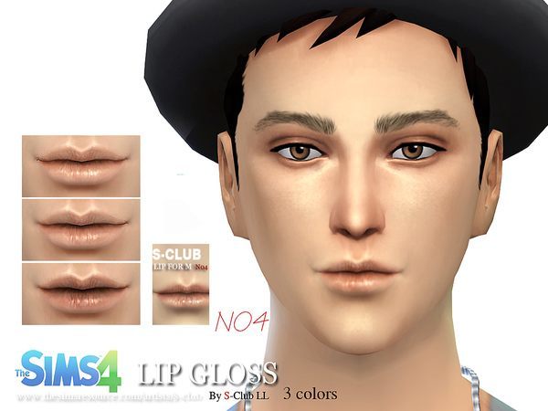 Sims 4 LL Lipstick M04 by S Club at TSR